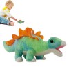 majs Peluche Dinosaure Mignonne | Oreiller de Jet d’Animal en Peluche - Oreiller à Jeter de 5.9 Pouces, Peluches Dino en Pelu