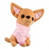 YUNYI Jouet pour Chien Chihuahua en Peluche 17CM, Jouet pour Chien Mignon, Jouet pour Chien en Peluche, Meilleur lenfant, Jo