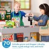 Melissa & Doug 5183 Fresh Mart Grocery Store Play Food & Role Play Companion Set 70+ Pieces Role Play Toy