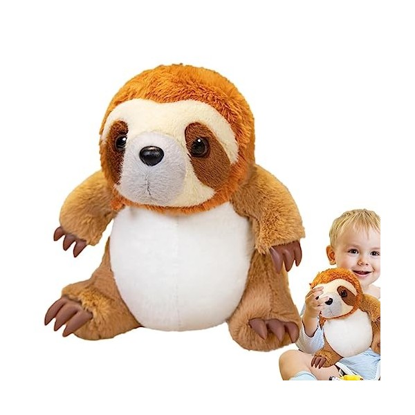 Qihuyi Jouet en Peluche Animal,Peluche Koala Raton Laveur Panda Peluches | Adorables Jouets en Forme danimaux en Peluche, Co