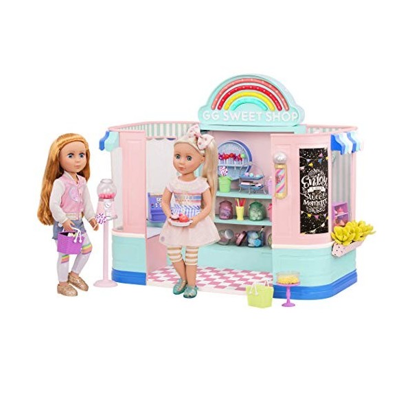 Glitter Girls- GG Sweet Shop Confiserie – Jouet Magasin de Bonbons pour poupées de 36 cm-pour Enfants de 3 Ans et Plus, GG571