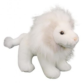 Animal en Peluche Lion, 18cm Jouet en Peluche Réaliste Lion, Jouet de Simulation Lion en Peluche, Jouets en Peluche Kawaii, D