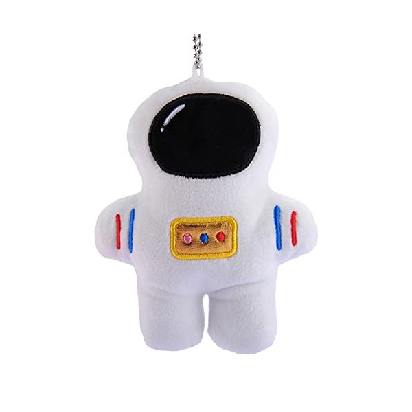 Pendentif de poupée en peluche de collection - Porte-clés en peluche astronaute - Petite poupée portable à suspendre pour la 