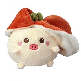 Peluche Douce Kaki Réversible | Animaux en Peluche – Jolie Poupée Kaki Réversible – Oreiller Animal pour Kids, Cadeaux De Fêt