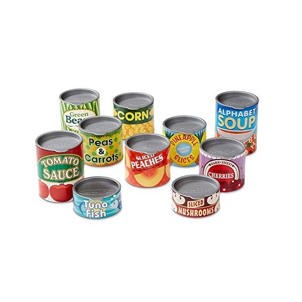 Melissa & Doug Epicerie en bois avec caisse enregistreuse, scanner et convoyeur, Jeux de rôle magasin, Ensemble de jeu Superm