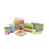 Melissa & Doug Epicerie en bois avec caisse enregistreuse, scanner et convoyeur, Jeux de rôle magasin, Ensemble de jeu Superm
