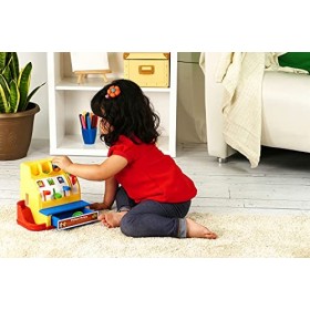 Fisher Price Classics 2073 Cash Register, Educational and Learning Toy, Ideal for Toddler Role Play, Classic Toy with Retro-S