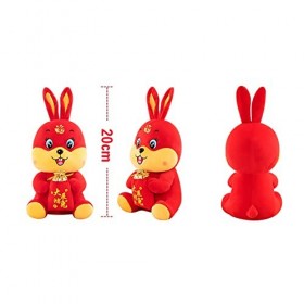 Katutude Lapin en Peluche Geant, Mascotte Lapin 2023 Peluche Lapin en Peluche Oreiller en Peluche de Lapin Animaux en Peluche