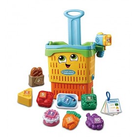 LeapFrog Count-Along Basket & Scanner, Roleplay Toy for Children, Interactive Learning Toy for Pretend Play, Play Set with Fo