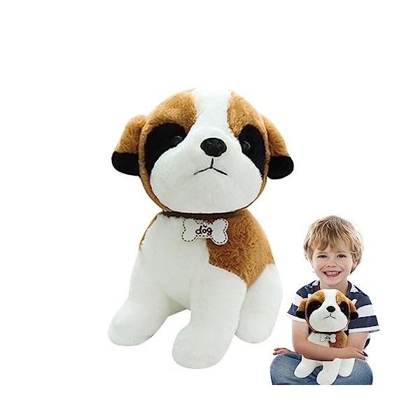 Qihuyi Animaux en Peluche pour Chiens | Jouet pour Enfant Animal Super Dessin animé Mignon,Décoration Confortable en Peluche 