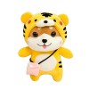 Shiba Inu en Peluche Oreiller en Peluche Potelé Jouets en Peluche Oreiller Animal Réaliste Peluche Shiba Inu Mignon Coussin C