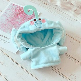 Wpond Vêtements de poupée, en peluche, beaux, comprenant des sweatshirts, pantalons, pour enfants, 20 cm, sweatshirt au motif