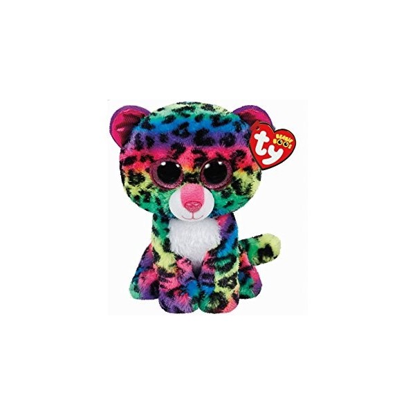 TY Beanie Boos Peluche Dotty de la Léopard 6 Pouces