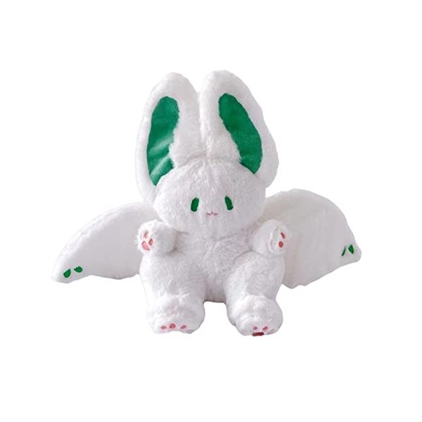 Maodom Peluche Lapin Chauve-Souris | Mignon Volant Chauve-Souris Aile Conception Lapin en Peluche Animaux en Peluche | 13,7 P