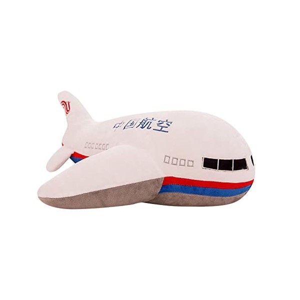 Hxiaen 40 cm Grand Avion Simulation Jouets en Peluche Enfants Dormir Coussin de Dos Avions Doux Coussins Remplis Poupées Anim