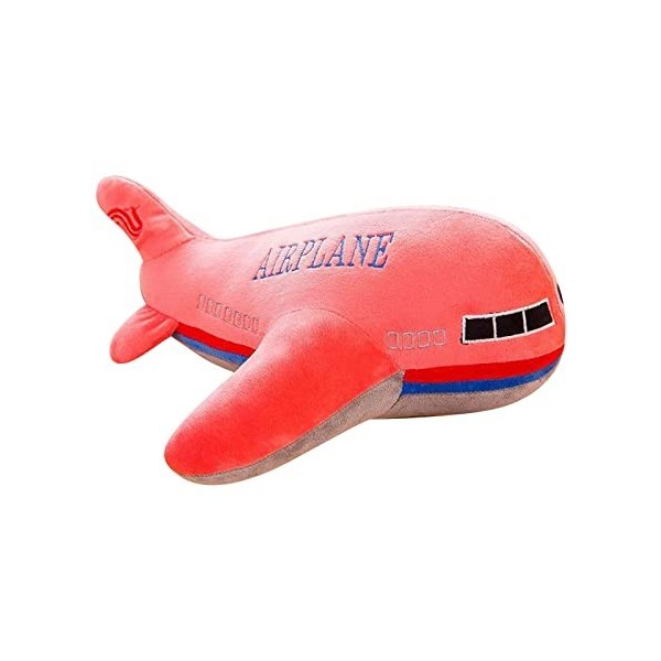 Hxiaen 40 cm Grand Avion Simulation Jouets en Peluche Enfants Dormir Coussin de Dos Avions Doux Coussins Remplis Poupées Anim