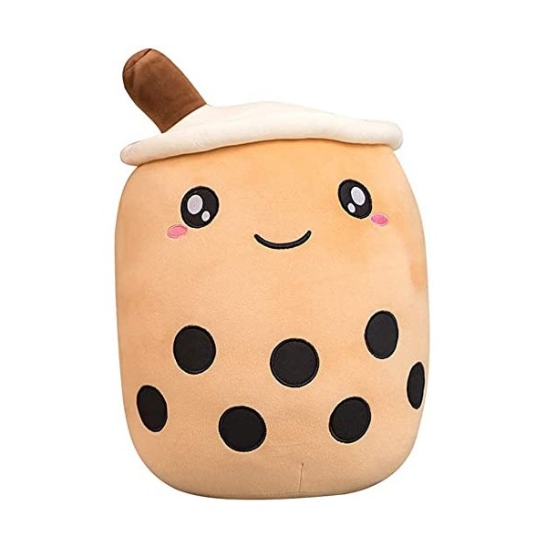 YXCUIDP Mignon Oreiller en Peluche, Creative Bubble Lait Tasse de thé en Forme détreinte Oreiller Étreignant Oreiller Jouet 