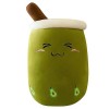 JAWSEU Bubble Tea Peluche Boba Doudou Poupées en Peluche Coussin Décoratif Créatif Boba Oreiller en Peluche de Thé Au Lait Ta