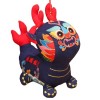 Animal en Peluche Dragon, Simulation De Dragon Chinois Traditionnel, Accessoire De Costume De Dragon Doux Brodé 3D, Peluche D