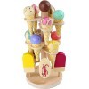 porte-glace en bois mobile à petits pieds, accessoires pour épiceries et cuisines pour enfants, à partir de 3 ans, 1248