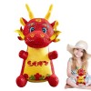 BUNIQ Dragon en Peluche,Dragon Plushie | Ornement de Mascotte Mignonne de poupée de Dragon Doux - Souvenir de bénédiction du 