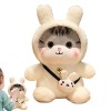 Bexdug Jouets en Peluche Chaton | Oreillers à câliner en Peluche pour Dessin animé,Oreiller câlin Jouets danimal en Peluche 