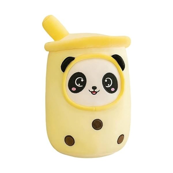 ARTSIM Bubble Tea en Peluche, Jouet en Peluche Boba Doux, Poupée en Peluche, Oreillers en Peluche Décoratifs Cadeau de Dessin