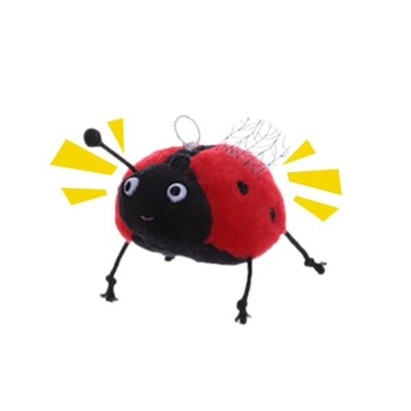 Onlynery Poupée d’Animal en Peluche Coccinelle Abeille,Jouets en Peluche en Forme dabeille Coccinelle | Adorable Peluche Dou