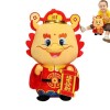 Poupée en peluche dragon chinois - Pendentif mascotte en peluche, animaux en peluche, jouets - Jouet en peluche Dragon du zod