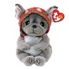 Ty Beanie Bellies-Peluche Juno Le Renne 15 cm-TY41040, TY41040, Marron, 20cm