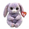 Ty Beanie Bellies-Peluche Hyacinth Le Lapin 15 cm-TY41049, TY41049, Violet, Small