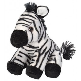 Wild Republic Peluche Zèbre, Cuddlekins Lil´s Doudou, 15 cm, 18115