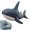 Chaies Peluche de Requin Animal en Peluche - Peluche Requin Douce et Confortable,Animaux en Peluche Mignons pour Chambre à Co