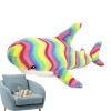 Chaies Peluche de Requin Animal en Peluche - Peluche Requin Douce et Confortable,Animaux en Peluche Mignons pour Chambre à Co