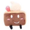 TOPLITHE Battle for Dream Island Peluche, Bfdi Plushies Peluche Douce avec détails brodés pour Les Fans denfants, Cake