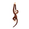 Richolyn Peluche Singe, 65 CM Hanging Monkey, Peluche Singe À Suspendre, Singe en Peluche Suspendu À Bras Long, Coton PP, Dou