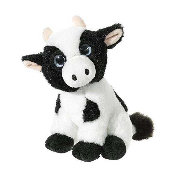 Heunec 273870 Mini-MI Peluche Vache Blanc