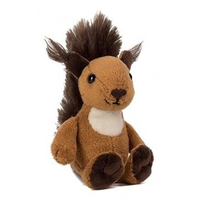 Schaffer 3556 écureuil en Peluche avec Aimant Luzy 12 x 6 x 8 cm
