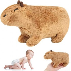 Followish Jouet en Peluche Capybara De Simulation, Jouet en Peluche Capybara, Mignon Capybara Figure Peluche, Jouet Capybara 