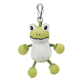 Schaffer 0255 Porte-clés Grenouille en Peluche Quark