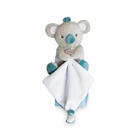 Baby Nat - Peluche Doudou Koala Grise - avec Doudou Mouchoir - Collection Mon Petit Koala - Idée Cadeau Naissance pour Bébé 