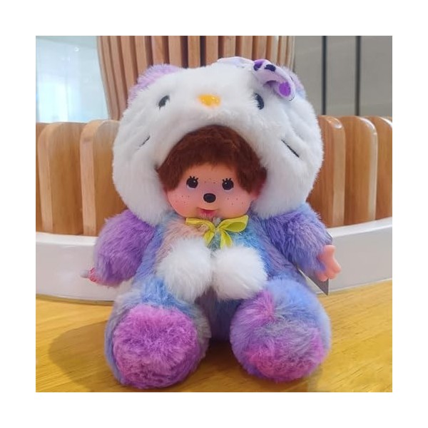 Peluche Ki-Ki Geante Poupée 30CM Kawaii Mignon Doll Dessin Animé Doux en Peluche Deco Noël Jouets Confortable Chiffon Poupée 