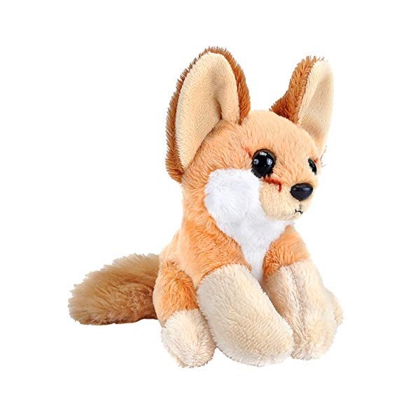 Wild Republic Peluche Renard Fennec, Cuddlekins lils´doudouier, Cadeaux pour Enfants, 13 cm, 21174, Multicolore