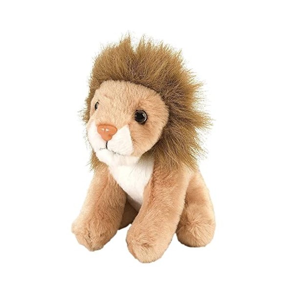 Wild Republic Peluche Lion, Cuddlekins lils´doudouier, Cadeaux pour Enfants, 13 cm, 11015, Multicolore