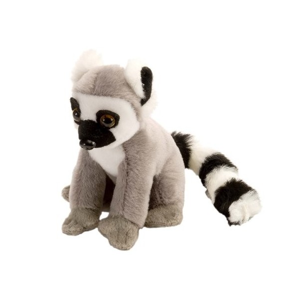 Wild Republic Peluche lémurien à Queue annelée, Cuddlekins lils´doudouier, Cadeaux pour Enfants, 13 cm, 11022, Multicolore