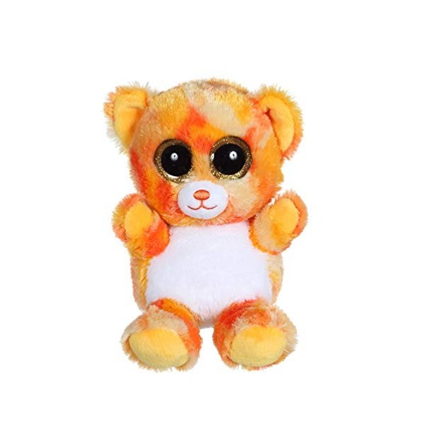 GIPSY- Brilloo Friends 13 cm-Ours Jaune/Orange-Maloo, 071197