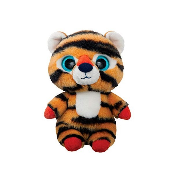 Aurora, 61281, YooHoo, Tigre de Sibérie Han, 15 cm, Peluche, Orange et Noir