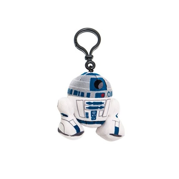 Joy Toy - 1500163 - Porte-clés en peluche - Star Wars R2-D2 - 8 cm