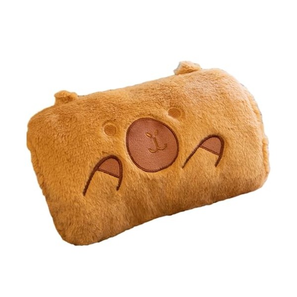 Tedious Manchons à Main Capybara en Peluche | Jouets en Peluche Capybara - Jouet en Peluche Confortable en Forme de Capybara,