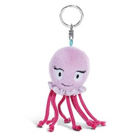 Porte-clés pieuvre Oktina 10cm